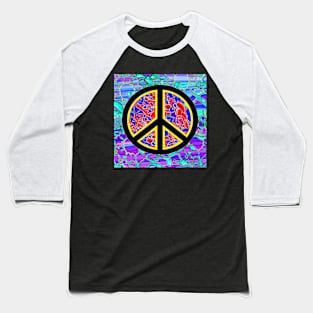 Peace love by LowEndGraphics Baseball T-Shirt